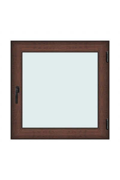 Klass 110x110cm 1 Garnitură de fereastră dreapta 7cm 6 2 Garnituri de etanșare pentru camere de înclinare, nuc maro