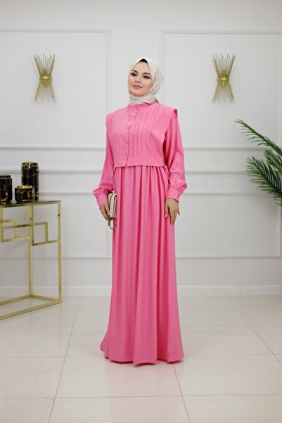 VALENS BOUTİQUE σετ κοστούμι με γιλέκο Φόρεμα χιτζάμπ Dicle