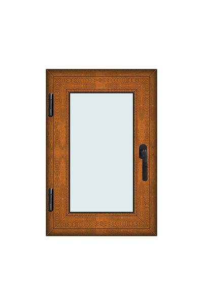 Klass 60x90cm 1 Left 7cm 6 2 Window Sash Brown Golden Oak And Tilt Chambers Seals