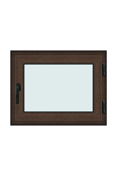 Klass 90x70cm 1 Right 7cm 6 2 Window Sash Wenge (TOBACCO) And Tilt Chambers Gaskets