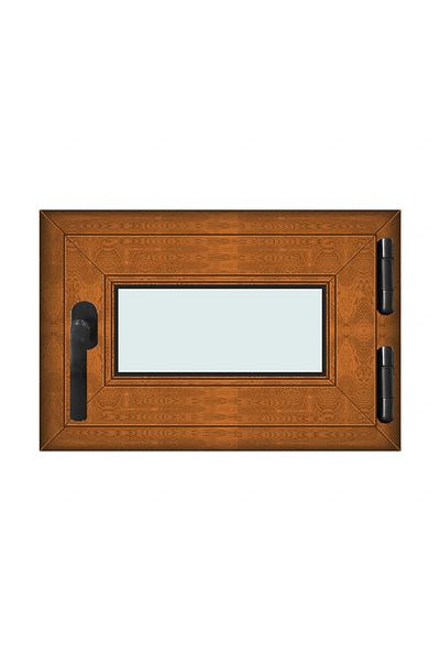 Klass 60x40cm 1 Right 7cm 6 2 Window Sash Brown Golden Oak And Tilt Chambers Seals