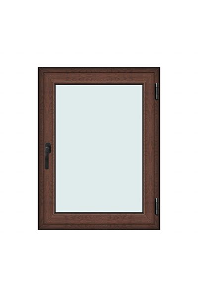 Klass 90x120cm 1 dreapta 7cm 6 2 Ramă fereastră nuc maro și garnituri camere basculante
