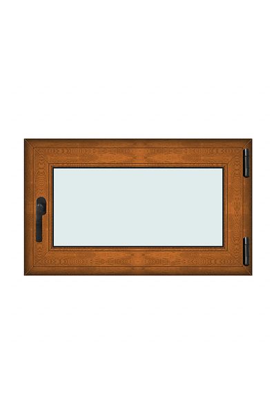 Klass 100x60cm 1 Right 7cm 6 2 Window Sash Brown Golden Oak And Tilt Chambers Seals