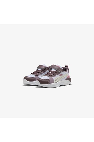 Puma X-Ray 3 Lt Mid 90S Kids White Sports Shoes