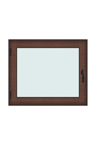 Klass 120x100cm 1 stânga 7cm 6 2 Ramă fereastră nuc maro și garnituri camere basculante