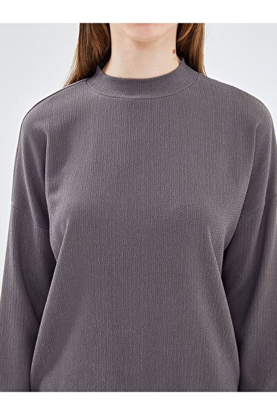 LC Waikiki LCW Modest Women's Crew Neck Plain Tunic