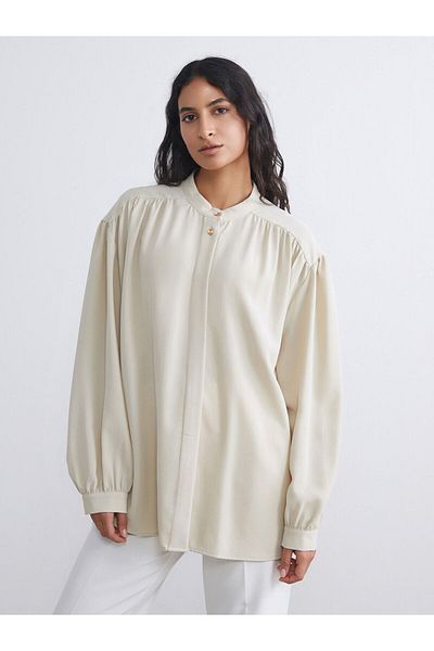 LC Waikiki Judge Collar Women's Shirt Tunic