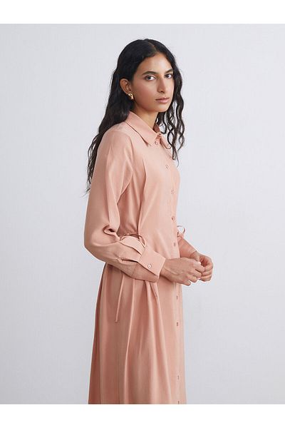 LC Waikiki Modal Blended Shirt Dress