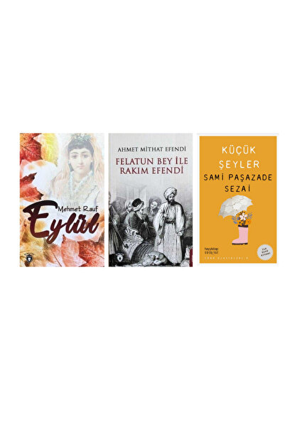 hayykitap 2 Kitap / Küçük Şeyler - Felatun Bey ile Rakım Efendi - Eylül