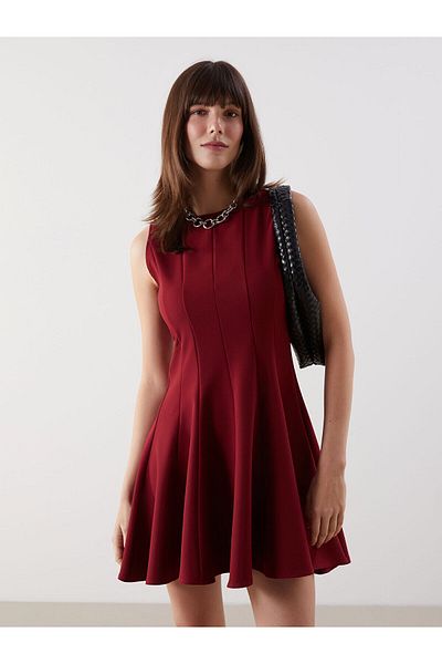 LC Waikiki Flared Mini Dress