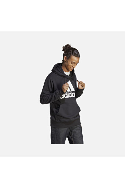 adidas IC9363 Sportswear Essentials Big Logo Hoodie Erkek Sweatshirt