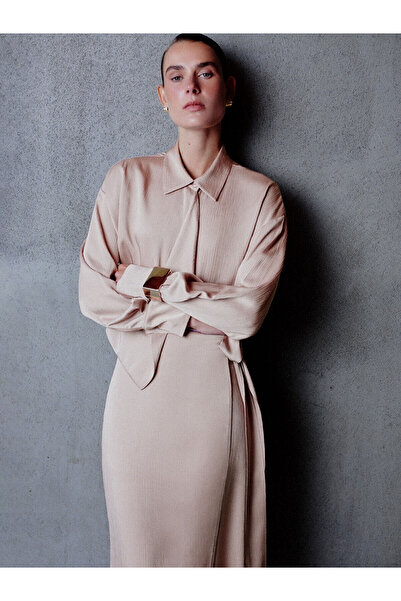 LC Waikiki Peak New Season Ruffle Detailed Women's Shirt Tunic