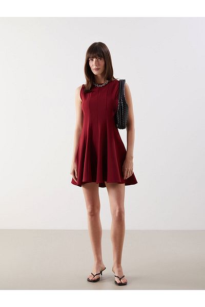LC Waikiki Flared Mini Dress