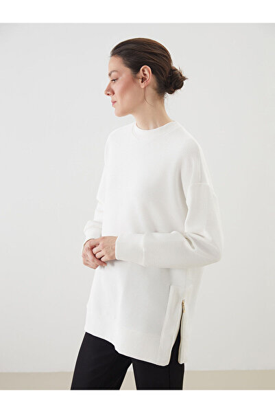 LC Waikiki Özmarka New Season Crew Neck Oversize Women's Sweatshirt Tunic