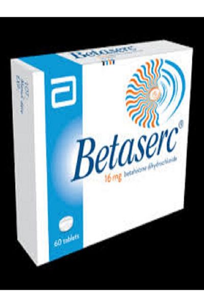 Abbott Betaserc 16mg 40 Tablets Betaserc 16mg 40 Tablets