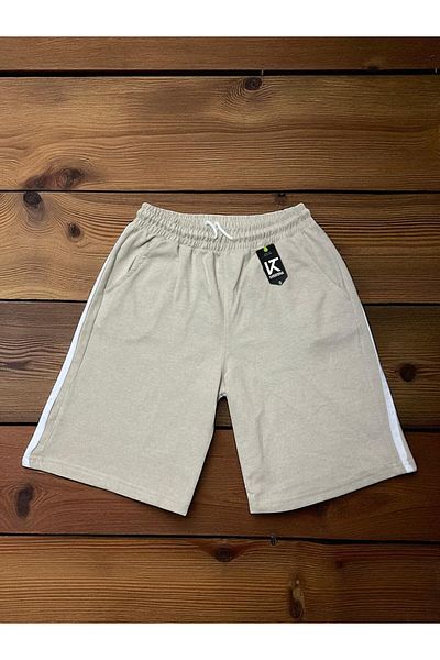 Karatopak Double Striped Summer Comfortable Basic Shorts