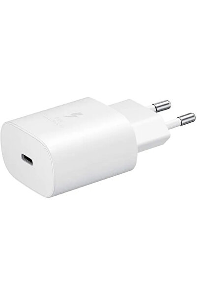 KAZEMTECH Samsung Uyumlu 25W Ultra Hızlı Şarj Adaptörü (S21/S22/S23/24/S24 Pl...