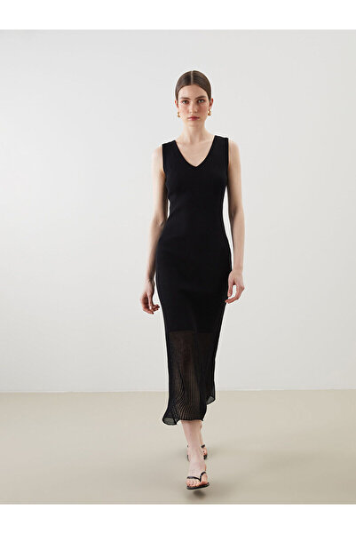 LC Waikiki Peak New Season V-Neck Dress