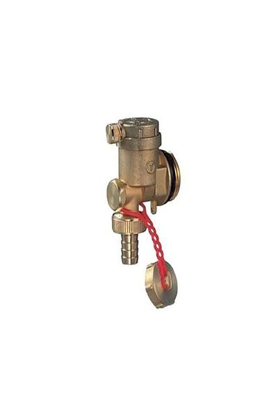 GIACOMINI Terminal de distribuție de 1" echipat cu orificiu de aerisire și scurgere R554IY005