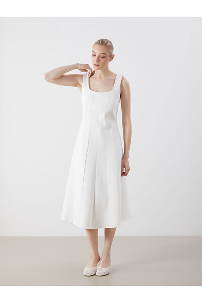 LC Waikiki Dresses - White - A-line