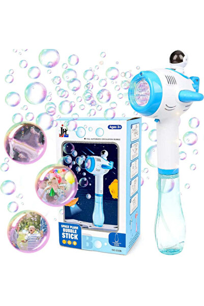 genric آلة فقاعات رواد الفضاء الأوتوماتيكية للأطفال مع الأضواء والموسيقى