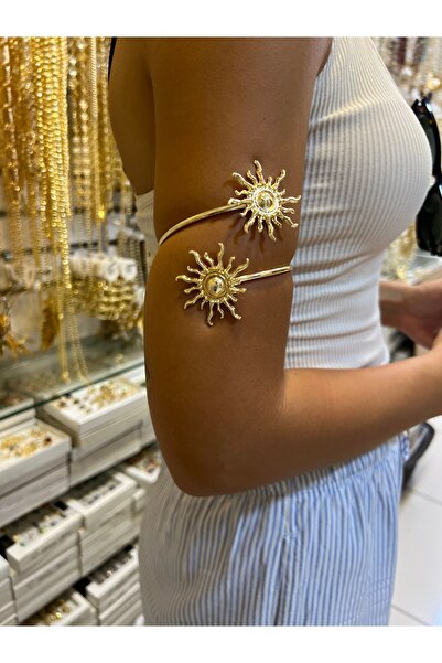 shop Saçaklı Güneş Arm Cuff Üst Kol Kelepçesi