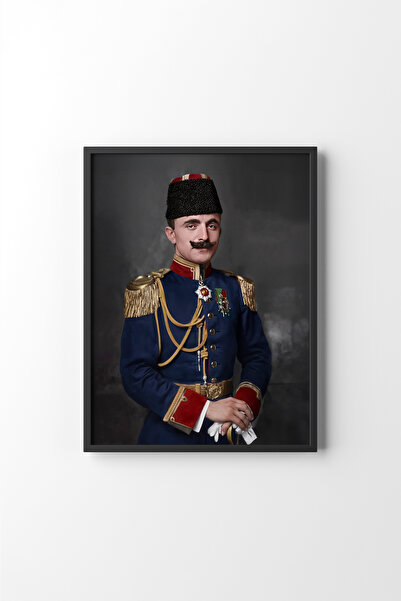 epiqart Enver Paşa - Siyah Çerçeve