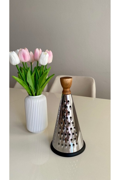 BABALE MİEN Akasya Saplı Paslanmaz Çelik Rende