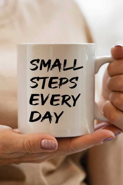 South Steel Small Steps Printed Mug
