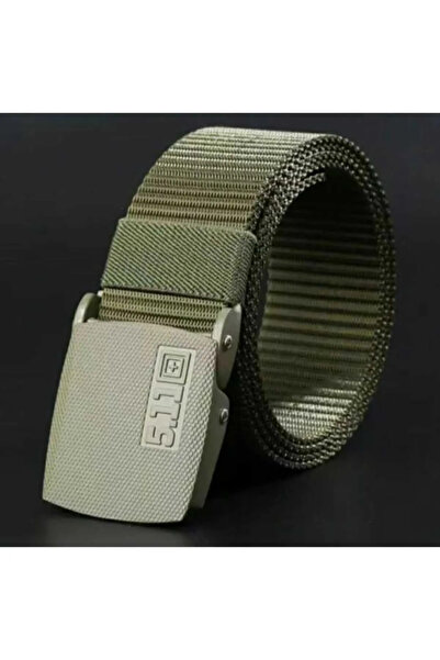 Tactical حزام عسكري طراز 5.11 - مشبك معدني |   متين، قابل للتعديل، استخدام تكتيكي