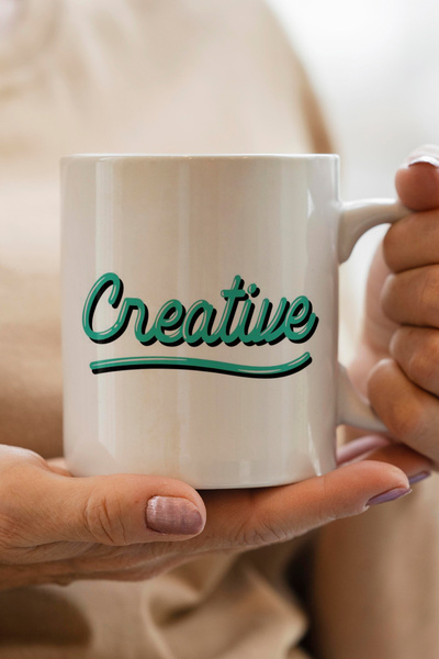 South Steel كوب مطبوع إبداعي