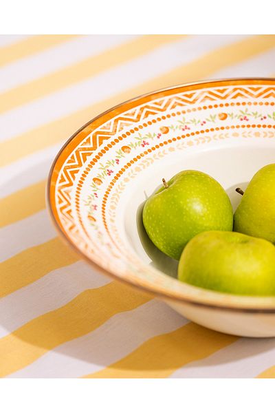 Madame Coco Rodez Fruit Bowl - Orange - 30 cm