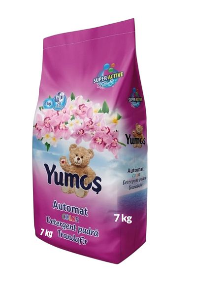 Yumoş Yumos detergent automat color trandafir-7kg