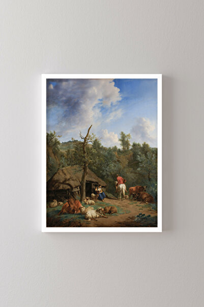 epiqart Hut - White Frame