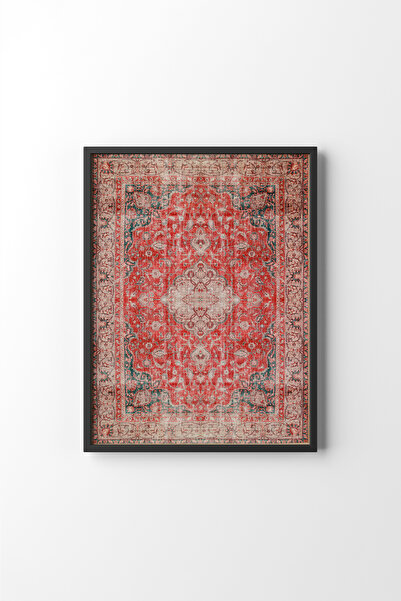 epiqart Halı Deseni - Siyah Çerçeve