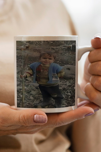 South Steel Peasant New Year's Gift Printed Mug Cup