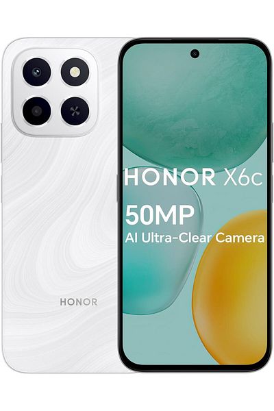 HONOR X6c Smartphone 6GB RAM 256GB ROM, 6.61" 120Hz Display, 50MP Camera, 35W Fast Charging, Dual SI