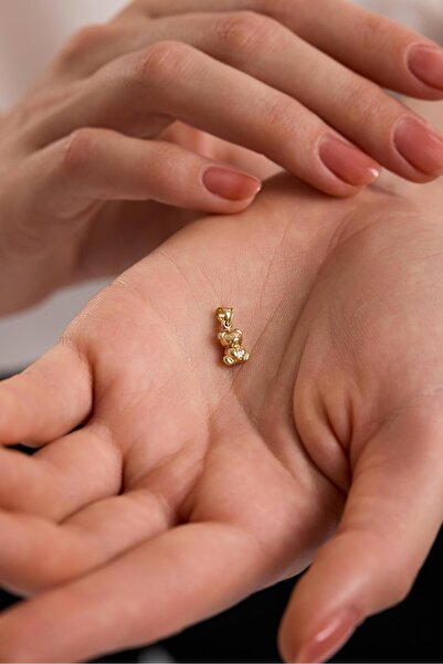 Tufanlar Kuyumculuk 14 Ayar Ayıcık Altın Kolye Ucu