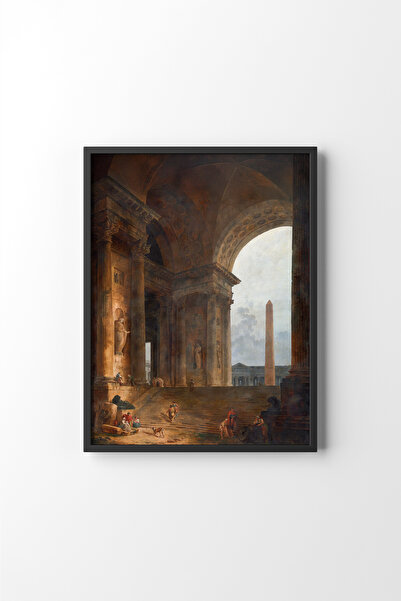 epiqart Dikilitaş - Siyah Çerçeve