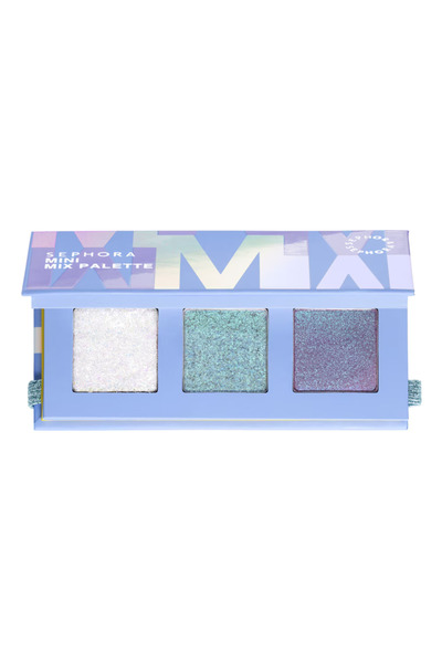 SEPHORA Mini Mix Palette - Mini Far Paleti, 3 Farklı Efektli Mini Göz Farı, Seyahat Boy