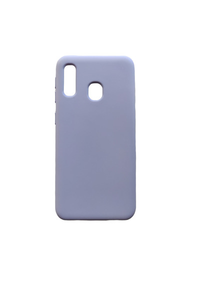 OEM Case compatible with Samsung Galaxy A20e, Purple, Liquid Silicone