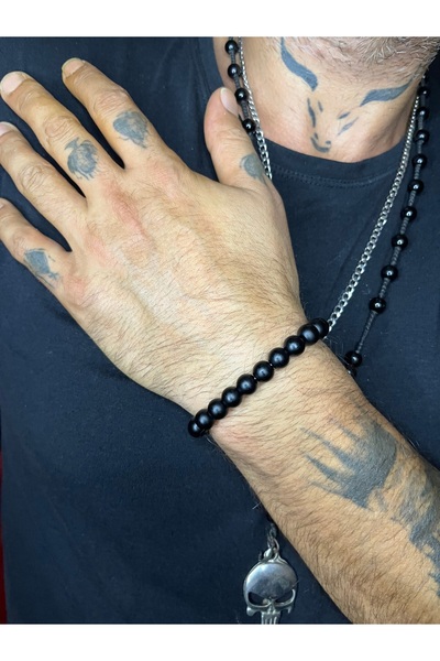 Mos Tespih سوار من الحجر الطبيعي من زجاج برج العقرب