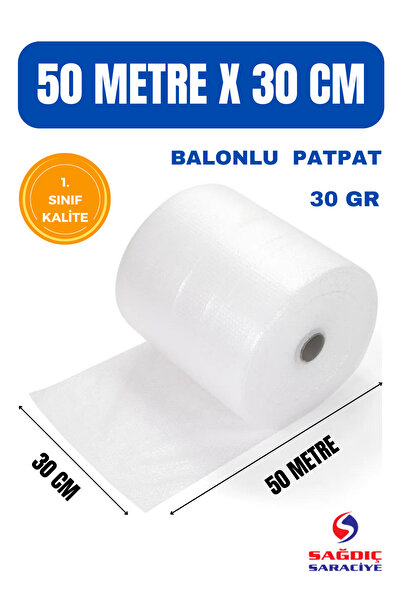 Sağdıç Saraciye 2 ADET. Balonlu Pat Pat Naylon 30x50 Kalın Ambalaj Malzemesi E ticaret uygun