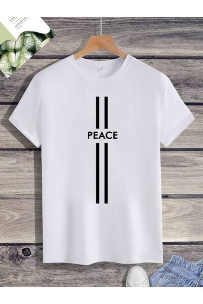 Marco Fresco Tricou oversize unisex cu imprimeu Peace