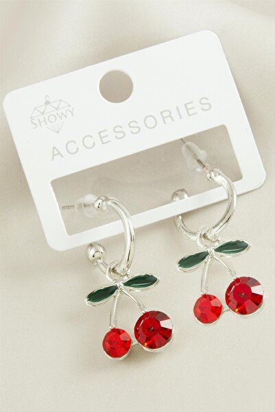 Marsilyan Cherry Stone Earrings