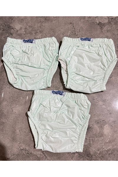 PİLEKİ BABY 3 PIECES 50% COTTON 50% MEMBRANE, INDOOR TOWEL, WATERPROOF (2 - 3 - 4 YEARS OLD TRAINING COTTON)