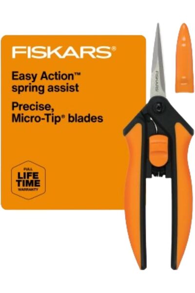FiSKARS sp-131 hasat ve çelik makası ince uçlu