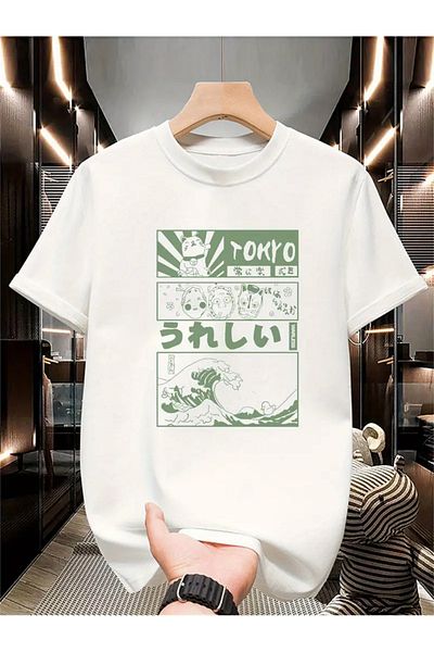 Bengi Clothing Premium Oversize Cut Short Sleeve Printed T-Shirt
