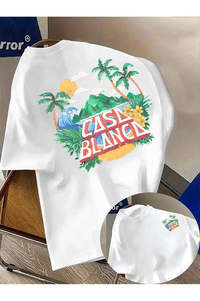 sole stories Premium Oversize Cut Short Sleeve Printed T-Shirt