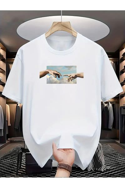 Bengi Clothing Premium Oversize Cut Short Sleeve Printed T-Shirt